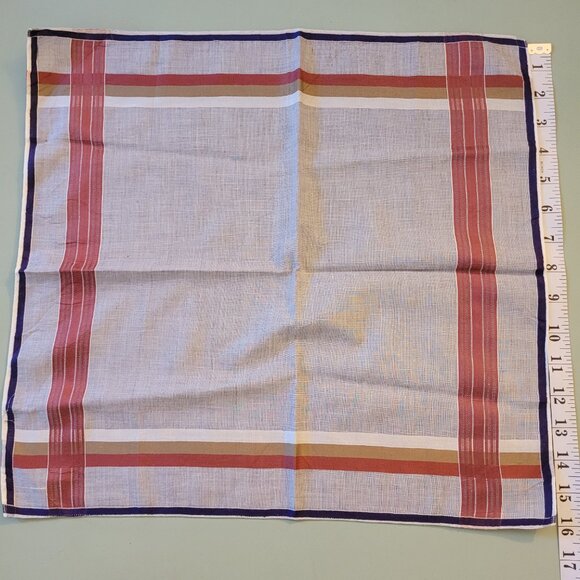 8 Vintage Handkerchief Bundle 8 Pieces Assorted Patterns Retro Classic - Picture 3 of 9